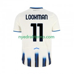 Atalanta Fotballdrakt Ademola Lookman 11 Herre Bortedraktsett 2025-2026 Kortermet