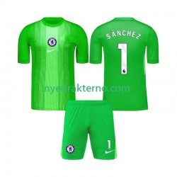 Chelsea Fotballdrakt Robert Sanchez 1 Keeper Barn Bortedraktsett 2025-2026 Kortermet