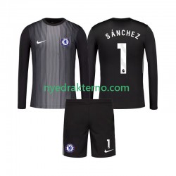 Chelsea Fotballdrakt Robert Sanchez 1 Keeper Barn Hjemmedraktsett 2025-2026 Langermet