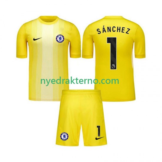 Chelsea Fotballdrakt Robert Sanchez 1 Keeper Barn Tredjedraktsett 2025-2026 Kortermet