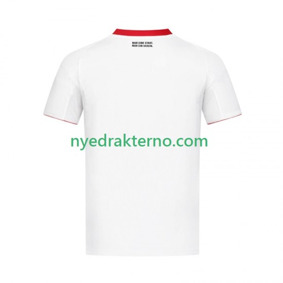Eintracht Frankfurt Fotballdrakt Herre Bortedraktsett 2024-2025 Kortermet