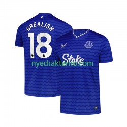 Everton Fotballdrakt Jack Grealish 18 Herre Hjemmedraktsett 2025-2026 Kortermet