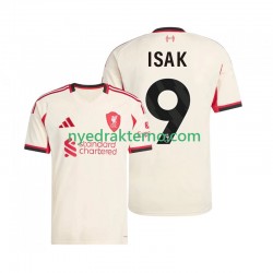 Liverpool Fotballdrakt ISAK 9 Herre Bortedraktsett 2025-2026 Kortermet