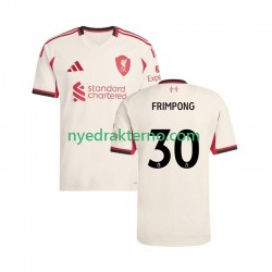 Liverpool Fotballdrakt Jeremie Frimpong 30 Herre Bortedraktsett 2025-2026 Kortermet