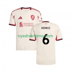Liverpool Fotballdrakt Milos Kerkez 6 Herre Bortedraktsett 2025-2026 Kortermet