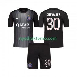 Paris Saint-Germain Fotballdrakt Lucas Chevalier 30 Keeper Barn Hjemmedraktsett 2025-2026 Kortermet