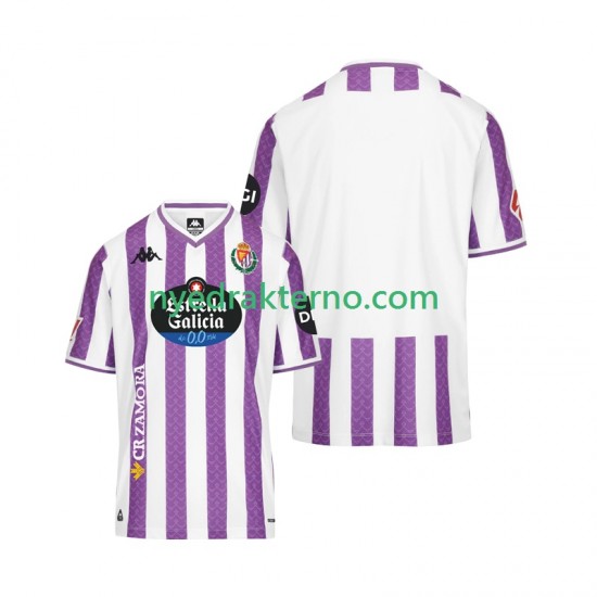 Real Valladolid Fotballdrakt Herre Hjemmedraktsett 2025-2026 Kortermet