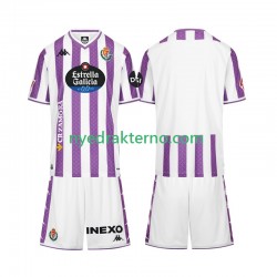 Real Valladolid Fotballdrakt Barn Hjemmedraktsett 2025-2026 Kortermet