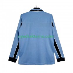 SS Lazio Fotballdrakt 1998 Retro Herre Hjemmedraktsett 1999 Langermet