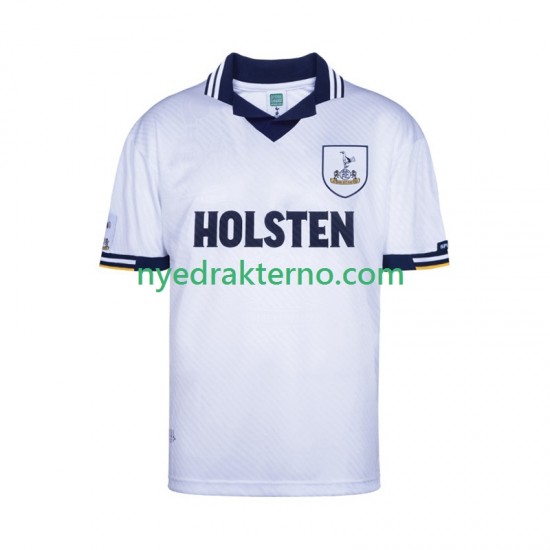 Tottenham Hotspur Fotballdrakt Retro Herre Hjemmedraktsett 1994 Kortermet