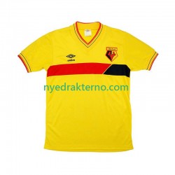 Watford Fotballdrakt 1985 Retro Herre Hjemmedraktsett Kortermet