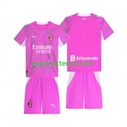 AC Milan Fotballdrakt Keeper Barn Bortedraktsett 2026-2027 Kortermet