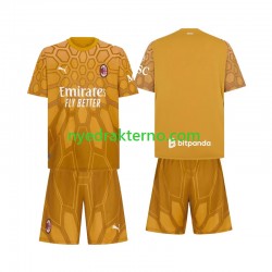 AC Milan Fotballdrakt Keeper Barn Hjemmedraktsett 2026-2027 Kortermet