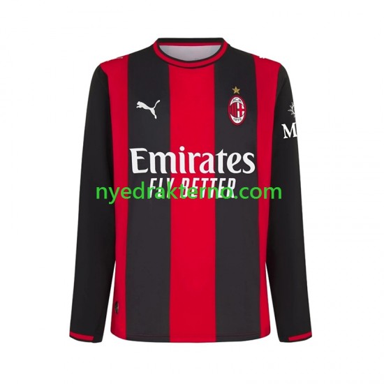 AC Milan Fotballdrakt Herre Hjemmedraktsett 2026-2027 Langermet