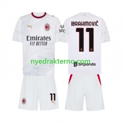 AC Milan Fotballdrakt Ibrahimović 11 Barn Bortedraktsett 2026-2027 Kortermet