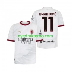 AC Milan Fotballdrakt Ibrahimović 11 Herre Bortedraktsett 2026-2027 Kortermet