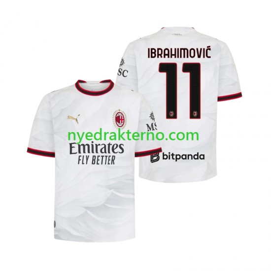 AC Milan Fotballdrakt Ibrahimović 11 Herre Bortedraktsett 2026-2027 Kortermet