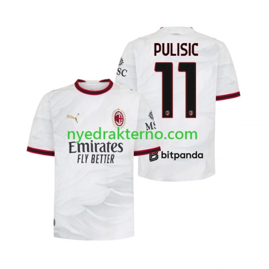 AC Milan Fotballdrakt Pulisic 11 Herre Bortedraktsett 2026-2027 Kortermet