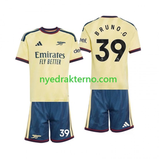 Arsenal Fotballdrakt Bruno Guimaraes 39 Barn Tredjedraktsett 2026-2027 Kortermet