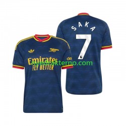 Arsenal Fotballdrakt Bukayo Saka 7 Herre Bortedraktsett 2026-2027 Kortermet
