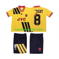 Arsenal Fotballdrakt WRIGHT 8 1993 Retro Barn Bortedraktsett 1994 Kortermet