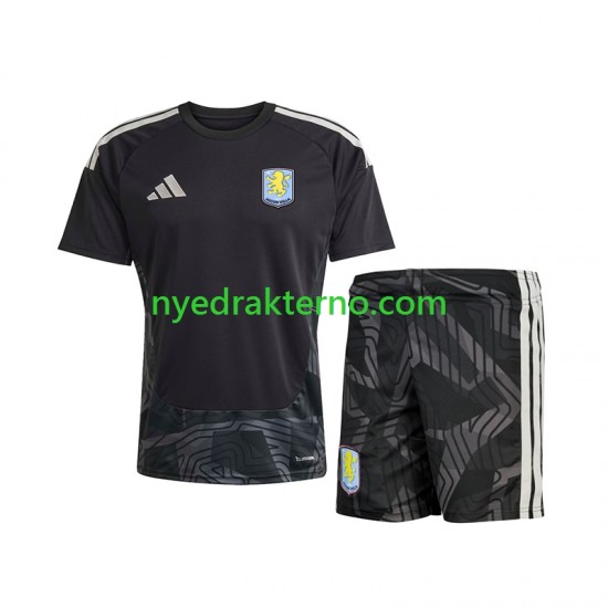 Aston Villa Fotballdrakt Keeper Barn Bortedraktsett 2026-2027 Kortermet