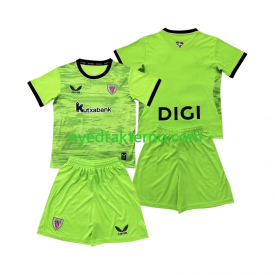 Athletic Bilbao Fotballdrakt Keeper Barn Bortedraktsett 2026-2027 Kortermet