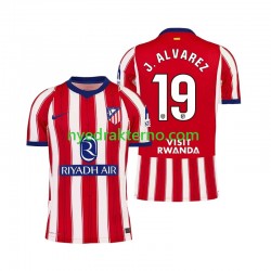Atlético Madrid Fotballdrakt Julian Alvarez 19 Herre Hjemmedraktsett 2026-2027 Kortermet