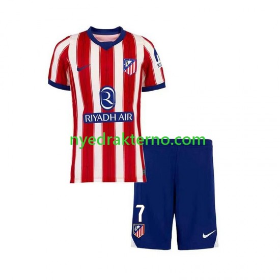 Atlético Madrid Fotballdrakt Lee Kang-in 7 Barn Hjemmedraktsett 2026-2027 Kortermet