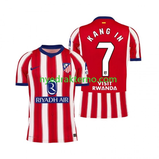 Atlético Madrid Fotballdrakt Lee Kang-in 7 Herre Hjemmedraktsett 2026-2027 Kortermet