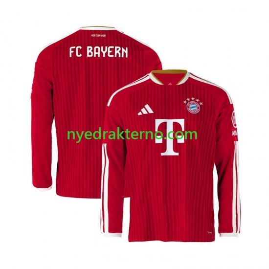 FC Bayern München Fotballdrakt Herre Hjemmedraktsett 2026-2027 Langermet