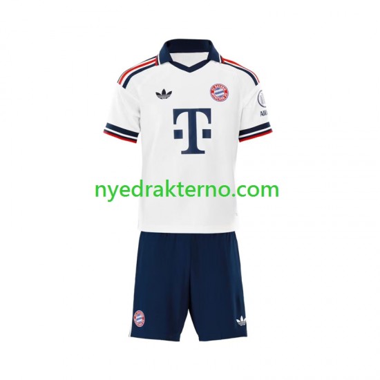 FC Bayern München Fotballdrakt Barn Bortedraktsett 2026-2027 Kortermet