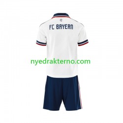 FC Bayern München Fotballdrakt Barn Bortedraktsett 2026-2027 Kortermet