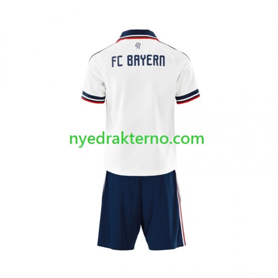 FC Bayern München Fotballdrakt Barn Bortedraktsett 2026-2027 Kortermet