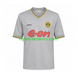 Borussia Dortmund Fotballdrakt 2002 Retro Herre Bortedraktsett Kortermet