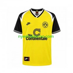 Borussia Dortmund Fotballdrakt 1995 Retro Herre Hjemmedraktsett Kortermet