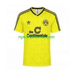 Borussia Dortmund Fotballdrakt 1998 Retro Herre Hjemmedraktsett Kortermet