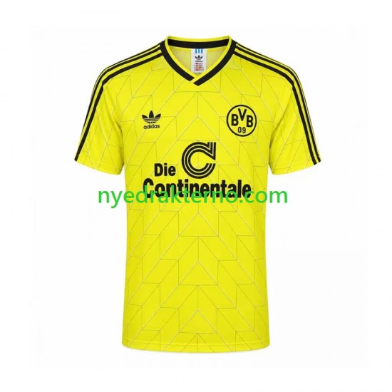 Borussia Dortmund Fotballdrakt 1998 Retro Herre Hjemmedraktsett Kortermet