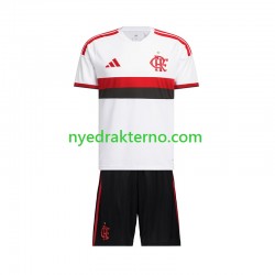 CR Flamengo Fotballdrakt Barn Bortedraktsett 2026-2027 Kortermet