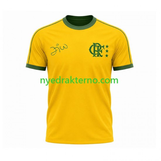 CR Flamengo Fotballdrakt Retro Herre Hjemmedraktsett Kortermet