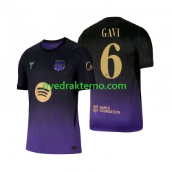 FC Barcelona Fotballdrakt Gavi 6 Herre Bortedraktsett 2026-2027 Kortermet