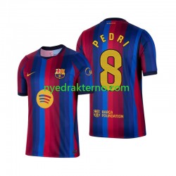 FC Barcelona Fotballdrakt Pedri 8 Herre Hjemmedraktsett 2026-2027 Kortermet
