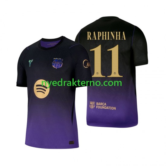 FC Barcelona Fotballdrakt Raphinha 11 Herre Bortedraktsett 2026-2027 Kortermet