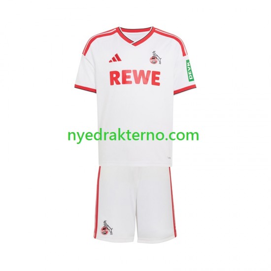 FC Köln Fotballdrakt Barn Hjemmedraktsett 2026-2027 Kortermet