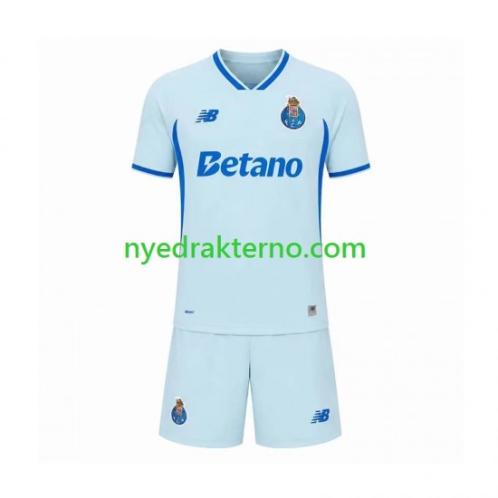 FC Porto Fotballdrakt Barn Tredjedraktsett 2026-2027 Kortermet