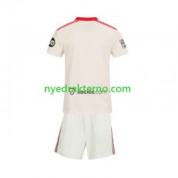 Sevilla FC Fotballdrakt Retro Barn Hjemmedraktsett 2025-2026 Kortermet