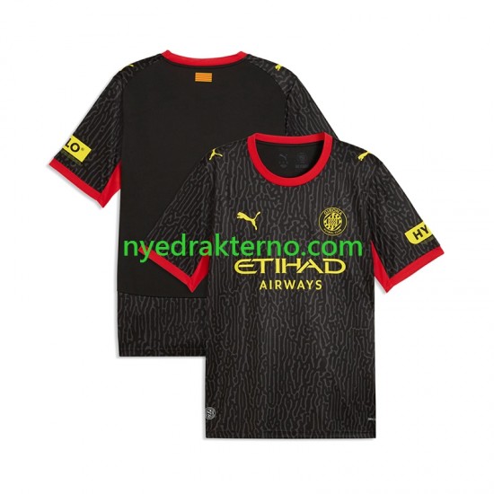 Fotballdrakt Girona Herre Bortedraktsett 2026-2027 Kortermet