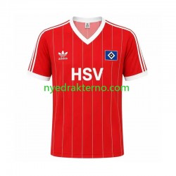 Hamburger SV Fotballdrakt 1983 Retro Herre Bortedraktsett Kortermet