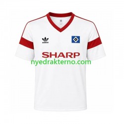 Hamburger SV Fotballdrakt 1988 Retro Herre Hjemmedraktsett Kortermet