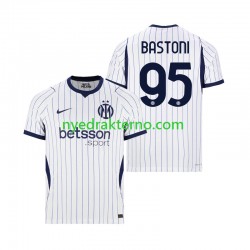 Inter Milan Fotballdrakt Alessandro Bastoni 95 Herre Bortedraktsett 2026-2027 Kortermet